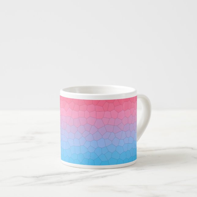 Tasse Expresso Paix ~ Soleil (Devant droit)