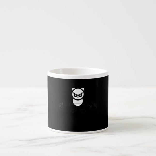 Tasse Expresso Panda Bear Deadlift - Premium Gym (Devant)