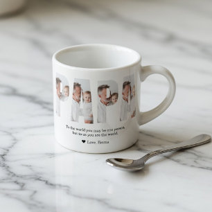 Tasse Expresso Papa personnalisé   Meilleur papa du monde Cadeau 