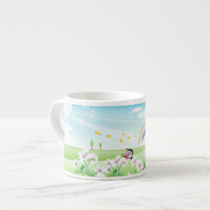 Tasse Expresso Papillon du pays