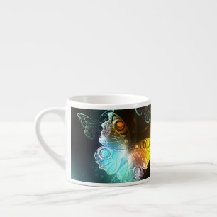Tasse Expresso Papillon lumineux et papillons de nuit