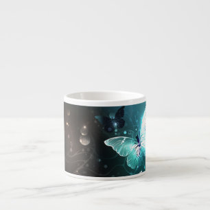 Tasse Expresso Papillons de nuit à la menthe