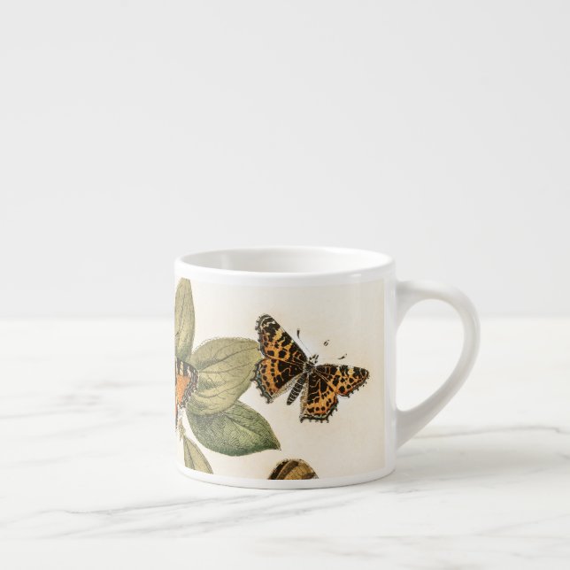 Tasse Expresso Papillons et papillons de nuit par William Forsell (Droite)