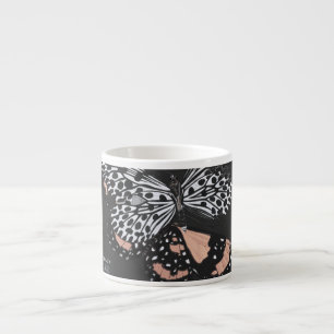Tasse Expresso Papillons vintages