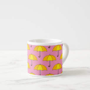 Tasse Expresso Parapluie Jaune