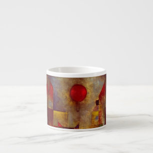 Tasse Expresso Paul Klee Ballons rouges Art coloré Abstrait