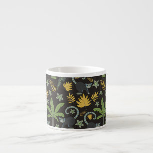 Tasse Expresso Paume de singe motif sans soudure