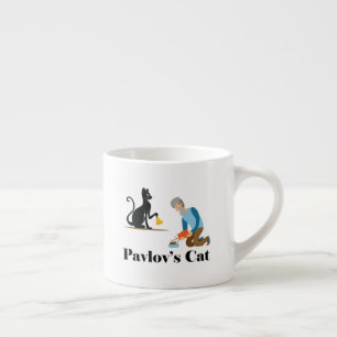 Tasse Expresso Pavlov's Cat Funny Psychology