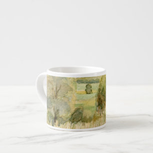 Tasse Expresso Paysage d'aquarelle