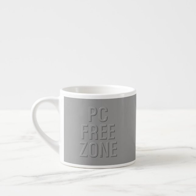 Tasse Expresso PC Free Zone gris espresso mule (Gauche)