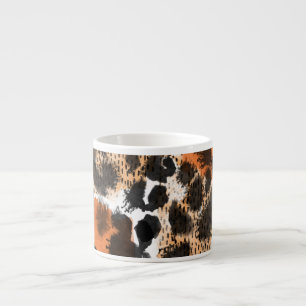 Tasse Expresso Peau animale : motif léopard créatif.