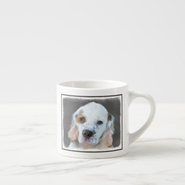 Tasse Expresso Peinture de l'espagne de combre - jolie art origin (Droite)