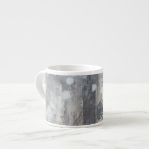 Tasse Expresso Peinture gris contemporaine