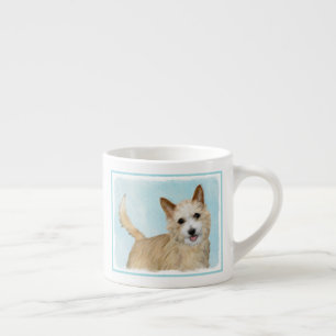 Tasse Expresso Peinture Podengo Pequeno portugaise - Art original