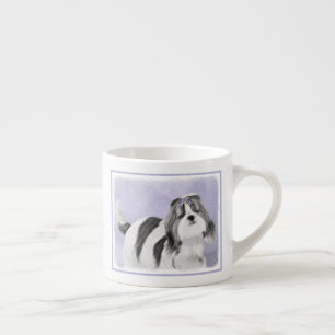 Tasse Expresso Peinture Shih Tzu - Cute Original Chien Art