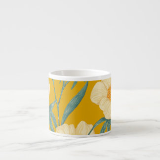 Tasse Expresso Peony Claire de Lune Vintage