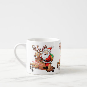 Tasse Expresso Père Noël