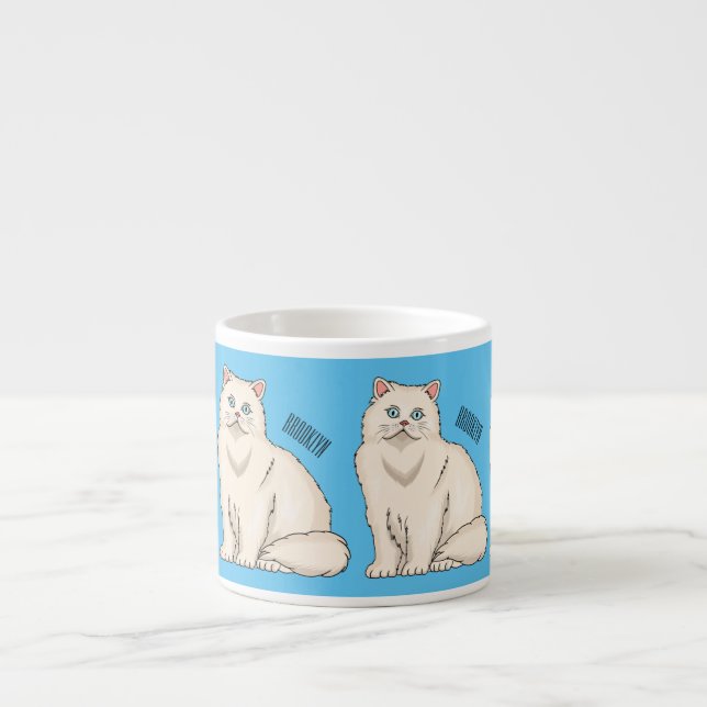 Tasse Expresso Persian cat (Devant)