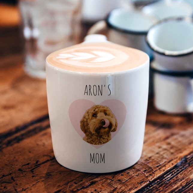 Tasse Expresso Personalized Dog Photo Valentine | Custom Pet  (Créateur téléchargé)