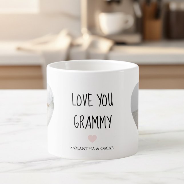 Tasse Expresso Personalized Love You Grammy | Custom Gift (Créateur téléchargé)