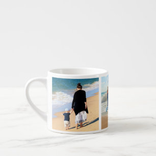 Tasse Expresso Personnalisée avec Collage de Photo