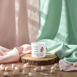 Tasse expresso personnalisée Fête des Mères Câlin