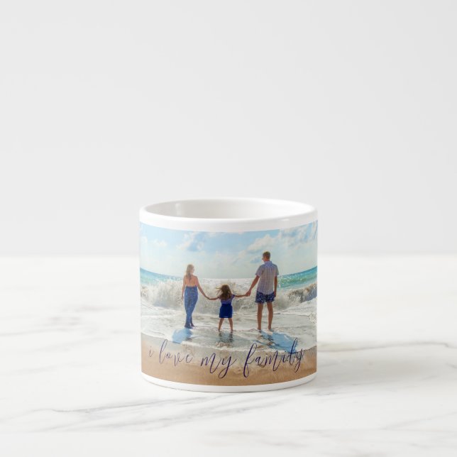 Tasse Expresso Personnaliser votre famille Photo Espresso Musique (Devant)