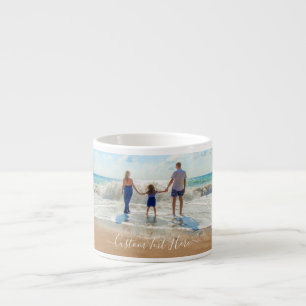 Tasse Expresso Personnaliser votre photo Espresso Coupe avec text