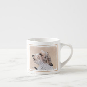 Tasse Expresso Petit Basset Griffon Vendéen Peinture - Chien Art