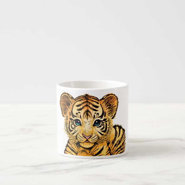 TASSE EXPRESSO PETIT TIGER (Devant)