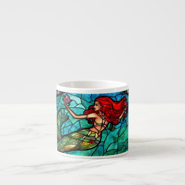 Tasse Expresso Petite Sirène sublimation-34765 (Devant)