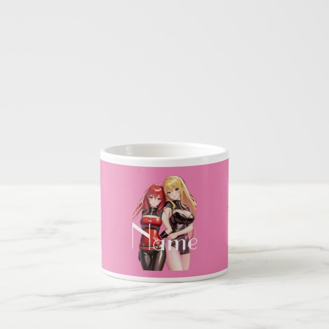 Tasse Expresso Petites filles Anime Thunder_Cove (Devant)