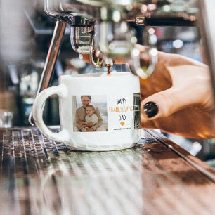 Tasse Expresso Photo & Bon thanksgiving moderne Papa