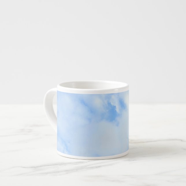 Tasse Expresso Photo Peaceful Blue Sky Simple (Devant gauche)