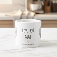 Photo personnalisé 'Je t'aime Gigi' | Cadeau perso