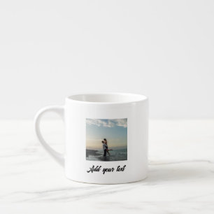 Tasse Expresso photo personnalisé Mariage