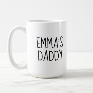 Tasse Expresso Photo Personnalisée Papa Je T'Aime