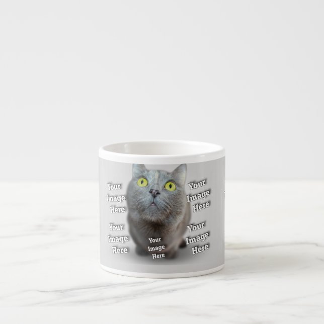 Tasse Expresso Photo PET ✨ Lovely Custom (Devant)