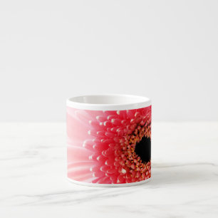 Tasse Expresso Photographie de gerbera rose frais
