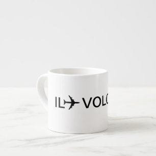 TASSE EXPRESSO PILOTE DE CAFÉ EXPRESS DE L'IL VOLOVER