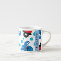 Pirate Octopus, Motif Octopus, Mer, Votre Nom