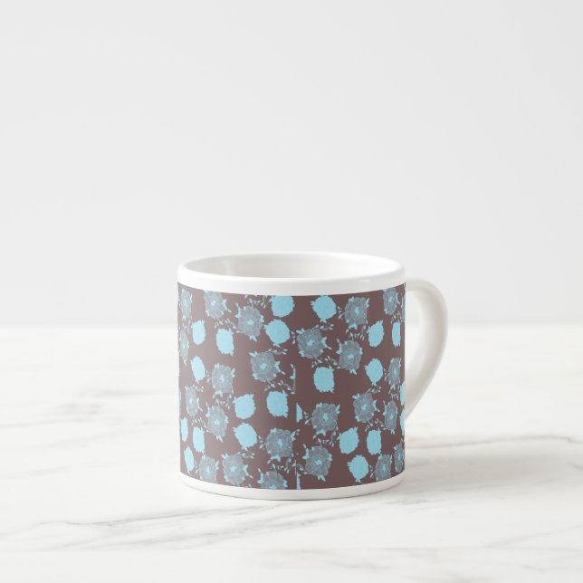 Tasse Expresso pivoine (Devant droit)