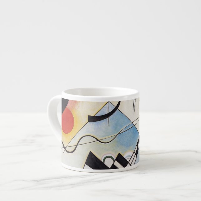 Tasse Expresso PixDezines Kandinsky 1923 Composition VIII (Devant gauche)