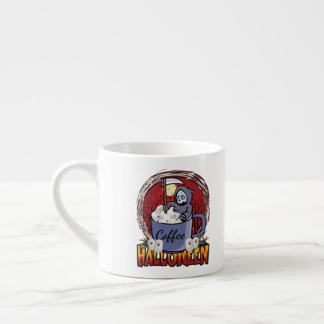 Tasse Expresso Plier Café Et Être Effrayant (Gauche)