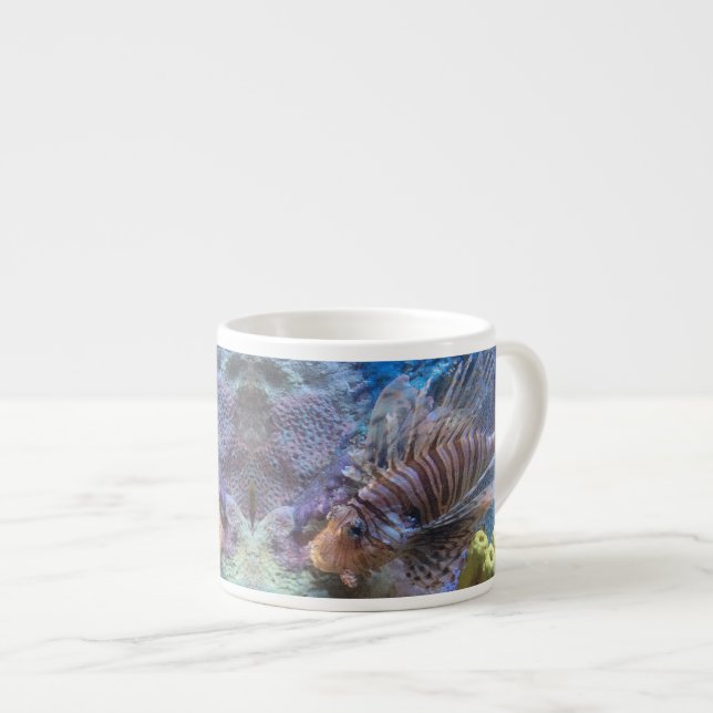 Tasse Expresso Poisson (Devant droit)