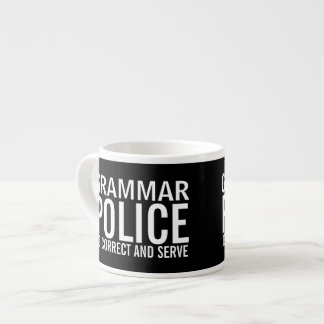 Tasse Expresso Police De Grammaire Pour Corriger Et Servir