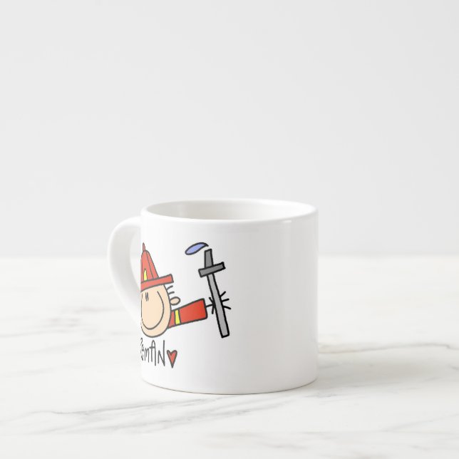 Tasse Expresso Pompier (Devant gauche)