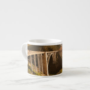 Tasse Expresso Pont de Bixby, grand Sur, la Californie,