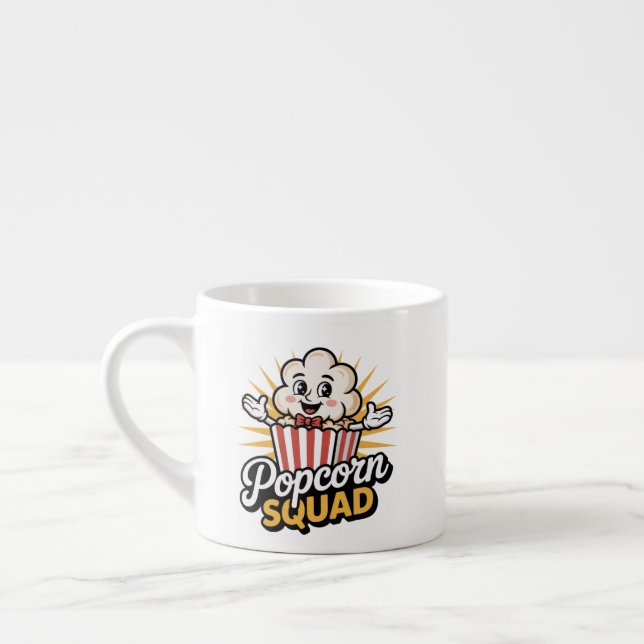 Tasse Expresso Popcorn Squad (Gauche)