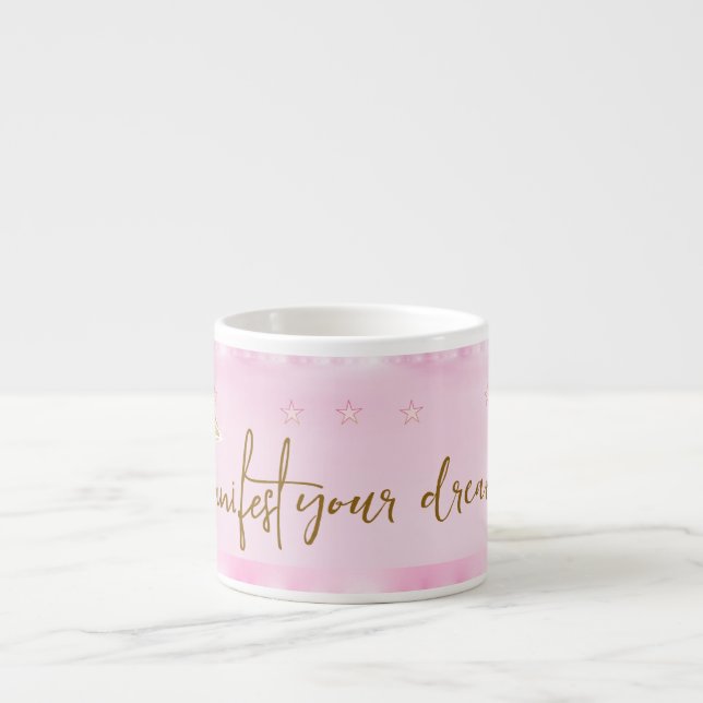 Tasse Expresso Porcelantasse rose (Devant)